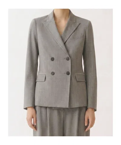 Fabiana Filippi - Woman Blazers Rock Mélange 44 In Gray