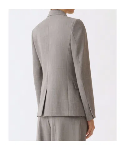 Fabiana Filippi - Woman Blazers Rock Mélange 44 In Gray
