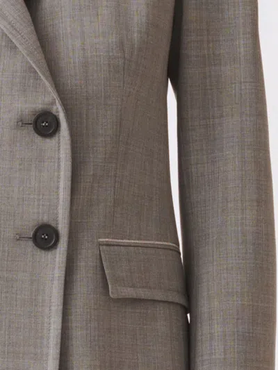 Fabiana Filippi - Woman Blazers Rock Mélange 44 In Gray