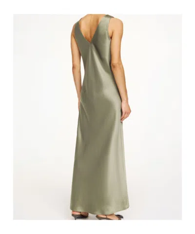 By Malene Birger Levita Satin Maxi Dress In Multi