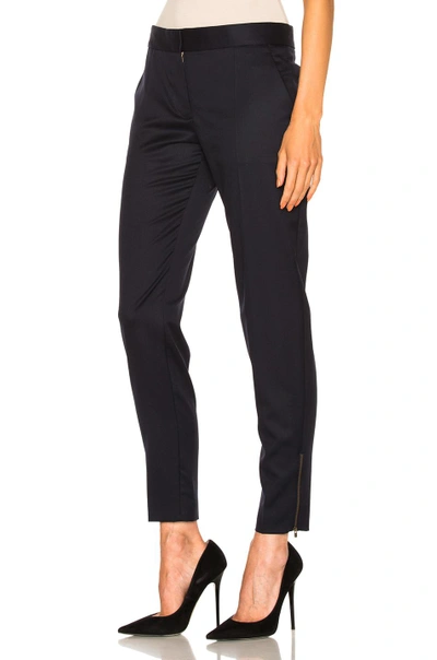 Shop Stella Mccartney Vivian Tailored Trousers In Blue