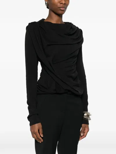 Entire Studios Long-sleeved T-shirt In Black