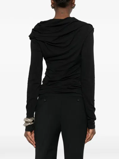 Entire Studios Long-sleeved T-shirt In Black