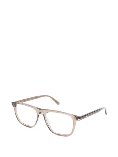 Gucci Rectangle-frame Glasses In Brown