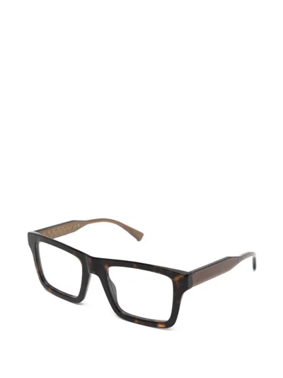 Gucci Square-frame Glasses In Multi