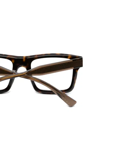 Gucci Square-frame Glasses In Multi