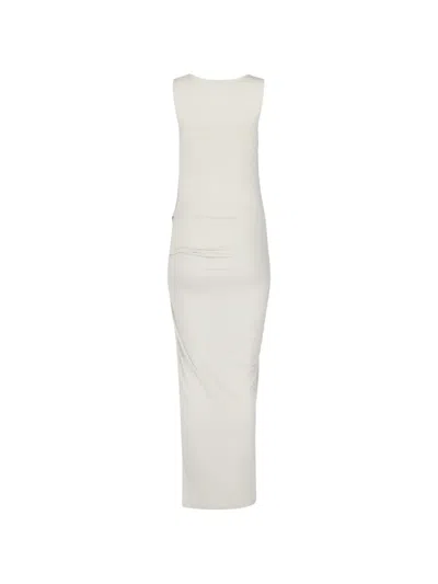 Entire Studios Drape Dress In White