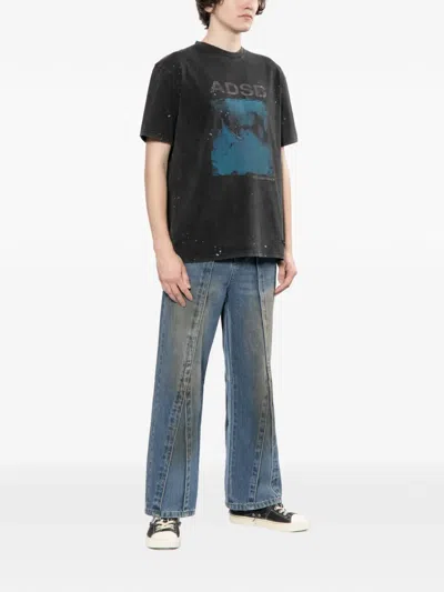 Andersson Bell Graphic-print T-shirt In Black