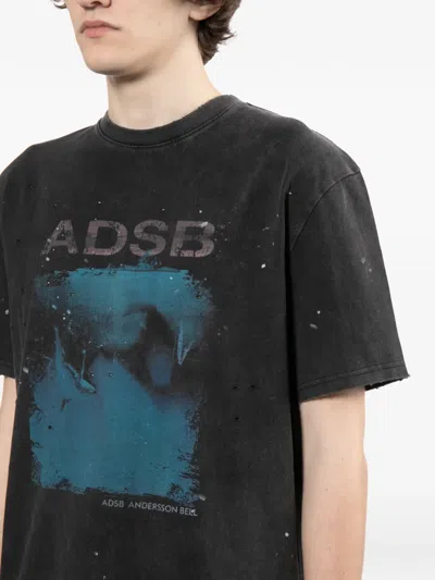 Andersson Bell Graphic-print T-shirt In Black