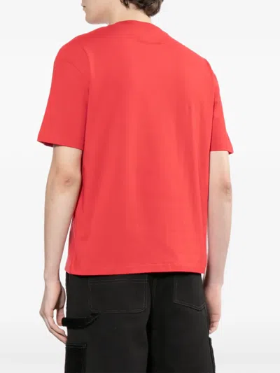 Andersson Bell Logo-print T-shirt In Red