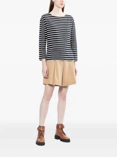A.p.c. Striped T-shirt In Multi