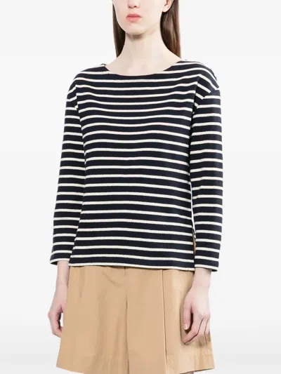 A.p.c. Striped T-shirt In Multi