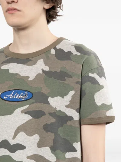 Andersson Bell Camouflage-print T-shirt In Multi