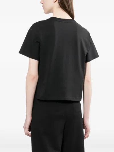 Apc Boxy Micro Logo T-shirt In Black