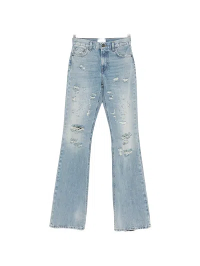Haikure Flora Broken Celestial Jeans Broken Celestial In Blue