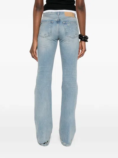 Haikure Flora Broken Celestial Jeans Broken Celestial In Blue