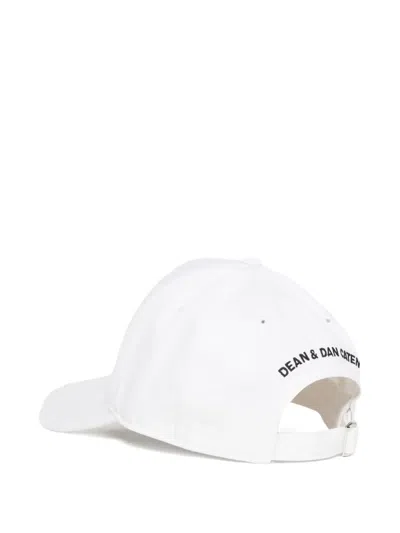 Dsquared2 Baseball Cap With Logo In White