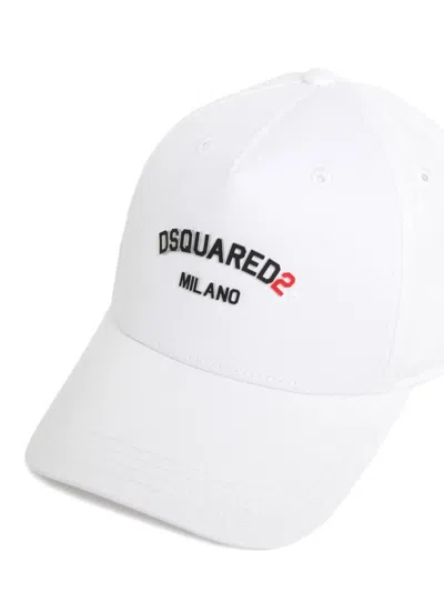 Dsquared2 Baseball Cap With Logo In White