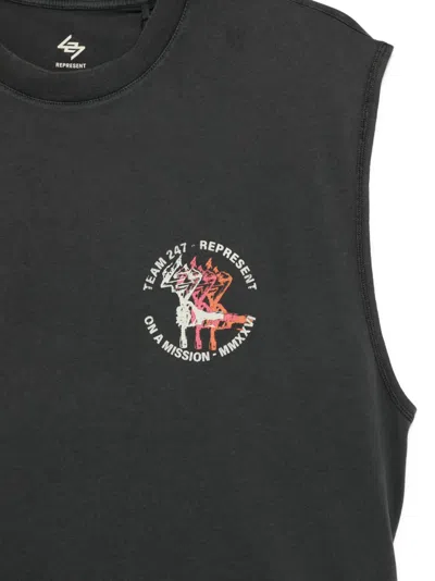 Represent Torch-graphic Vest In Black