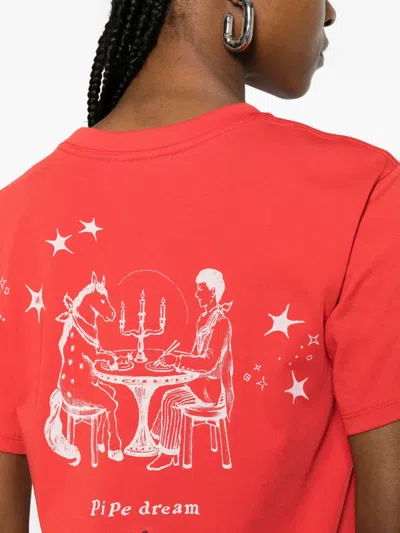 Low Classic Pipe Dream Mini T-shirt Woman Red In Red
