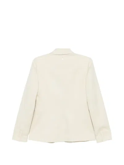 Dondup Buttoned Blazer In Neutral