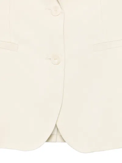 Dondup Buttoned Blazer In Neutral