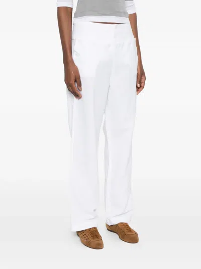Gimaguas Anna Button Trousers In White