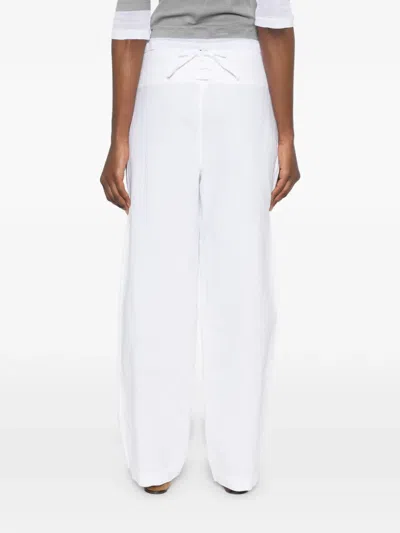 Gimaguas Anna Button Trousers In White