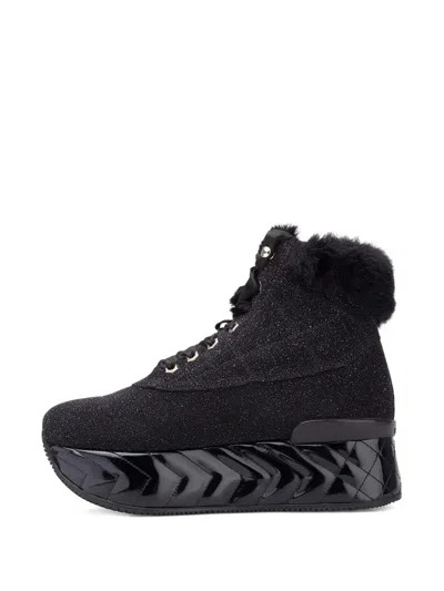 Hogan Max Patent Bootie In Black