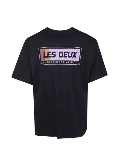 Les Deux Patch T-shirt In Black