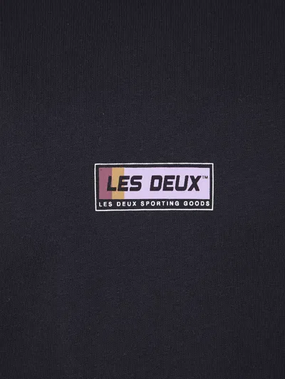 Les Deux Patch T-shirt In Black