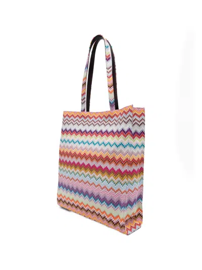 Missoni Zig Zag Shoulder Bag In Pattern