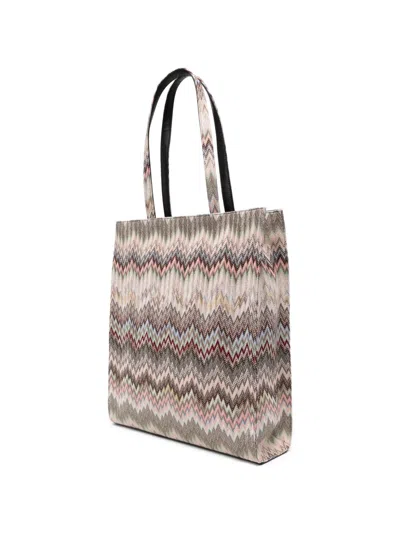 Missoni Zigzag Shoulder Bag In Pattern