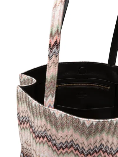 Missoni Zigzag Shoulder Bag In Pattern