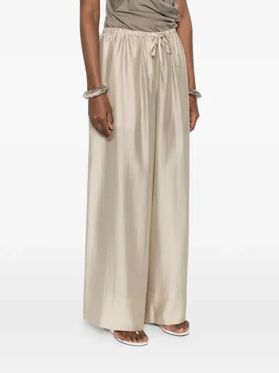 Entire Studios Drawstring Pants In Neutral