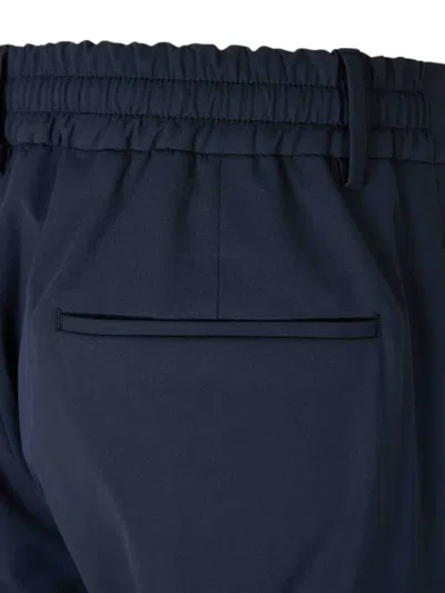 Berwich Belt-loop Cargo Pants In Blue