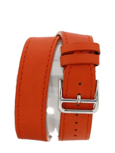 Pre-owned Hermes 2010 Cape Cod 41mm Watch In White