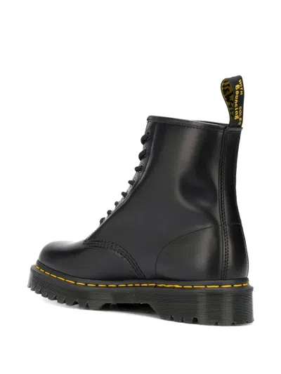 Dr. Martens Leder 1460 Serena Stiefeletten Mit Kunstfellfutter In Black