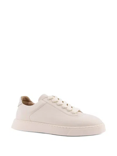 Referenc Cassetta Leather Sneakers In White
