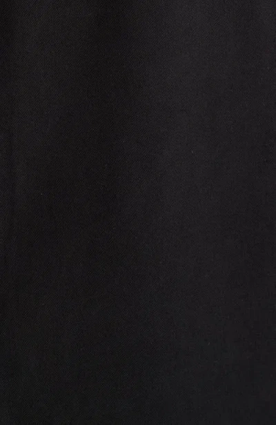 Ag Aiden Solid Lyocell Button-up Shirt In Black