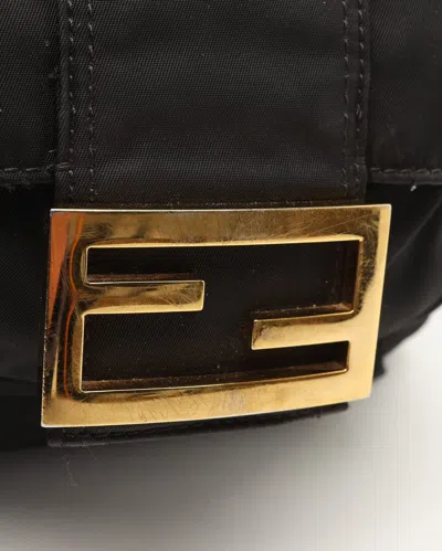 Fendi Baguette Backpack In Brown