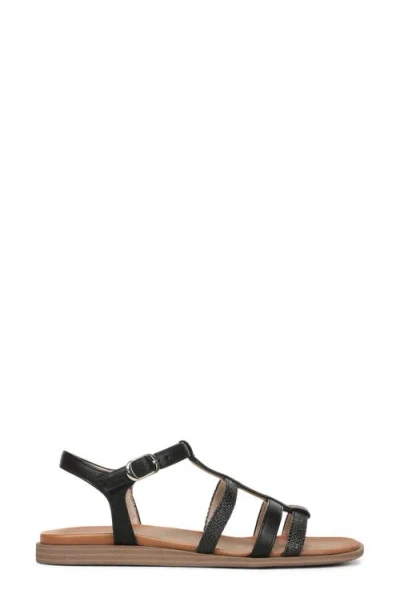 Naturalizer Wide Width Julia Sandal In Black