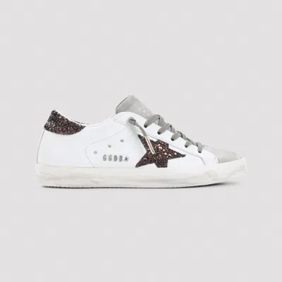 Golden Goose Deluxe Brand Women Super Star Leather Sneakers In Neutral