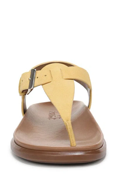 Naturalizer Fab Flat Sandal In Yellow