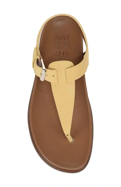 Naturalizer Fab Flat Sandal In Yellow