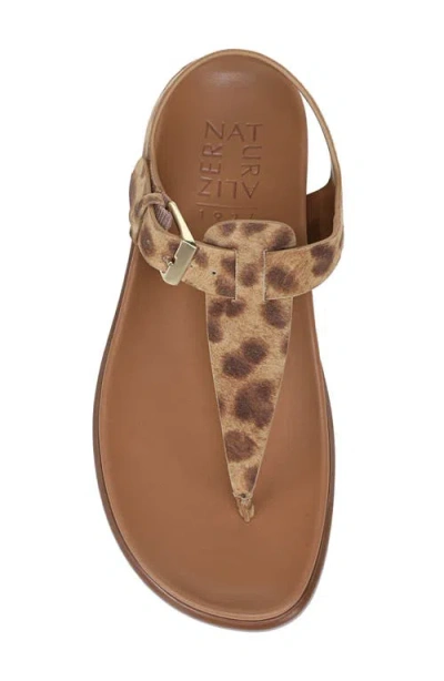 Naturalizer Fab Flat Sandal In Brown
