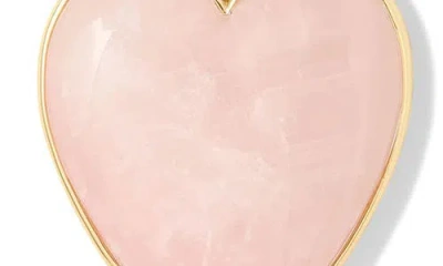 Jennifer Fisher Semi-precious Heart Leather Cord Necklace In Multi