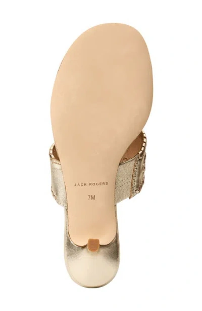 Jack Rogers Jacks Kitten Heel Flip Flop In Multi