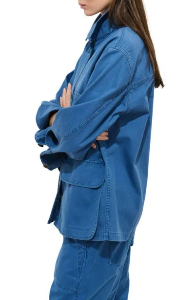 Alex Mill Painter Jacket In Herringbone In Blue