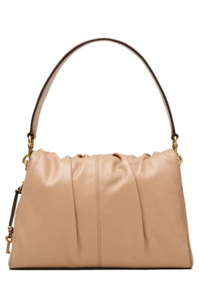 Marc Jacobs The Cristina Messenger Leather Shoulder Bag In Brown